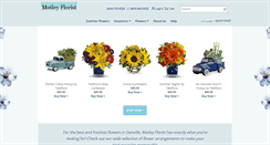 Desktop Screenshot of motleyflorist.net